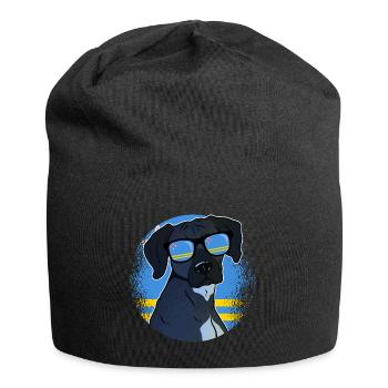 Aruba - Jersey-Beanie - Schwarz - Vorne