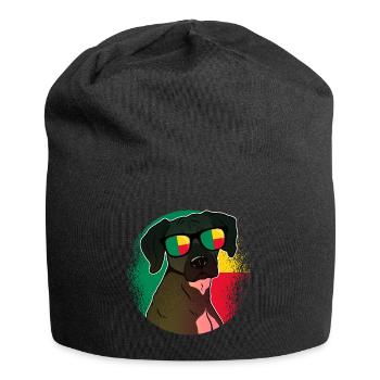 Benin - Jersey-Beanie - Schwarz - Vorne