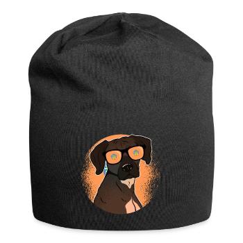 Bali - Jersey-Beanie - Schwarz - Vorne