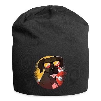 Bhoutan - Bonnet en jersey - noir - Devant