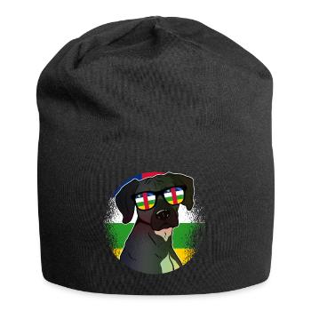 République Centrafricaine - Bonnet en jersey - noir - Devant