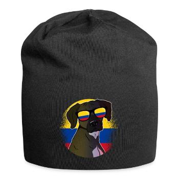 Colombie - Bonnet en jersey - noir - Devant