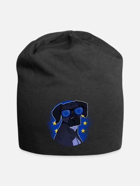 Union européenne - Bonnet en jersey - noir