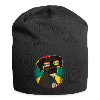Grenada - Jersey-Beanie - Schwarz - Vorne