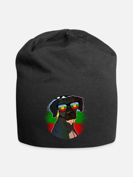 Mapuche - Jersey-Beanie - Schwarz