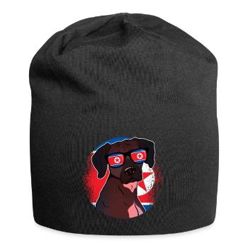 North Korea - Jersey Beanie - black - Front