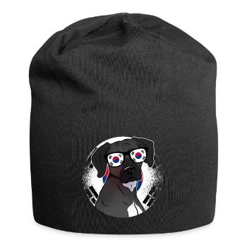 Corée du Sud - Bonnet en jersey - noir - Devant