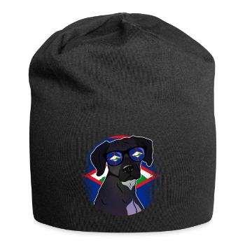Sint Eustatius - Jersey-Beanie - Schwarz - Vorne