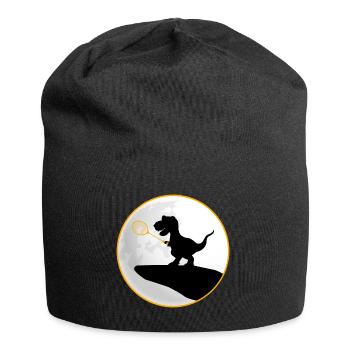 badminton badminton-dino TRex saurus - Jersey Beanie - black - Front