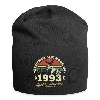 Des légendes sont nées en 1993 - Bonnet en jersey - noir - Devant