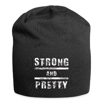Strongman - Jersey Beanie - black - Front