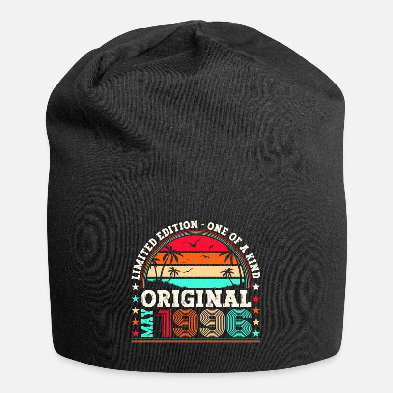 Original Mai 1996 26. Geburtstag Geschenk Herren - Jersey-Beanie - Schwarz