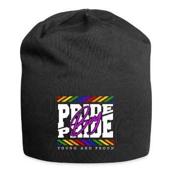 Love Is Love Pride Colors Of Rainbow Equality - Jersey Beanie - black - Front