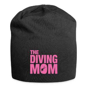 The Diving Mom - Jersey-Beanie - Schwarz - Vorne