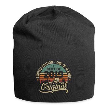 Jahrgang 2019 Legende - Retro Geburtstagsgeschenk - Jersey-Beanie - Schwarz - Vorne