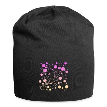 Ski - Jersey-Beanie - Schwarz - Vorne