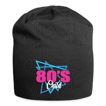 80's child - Jersey Beanie - black - Front