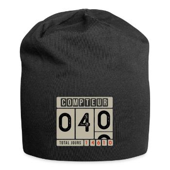 40 Years anniversary TO THE 40-year-old gift - Jersey Beanie - black - Front