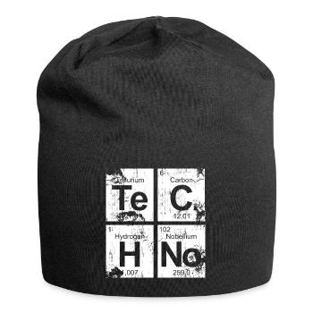 Dirty Techno Chemie - Jersey-Beanie - Schwarz - Vorne