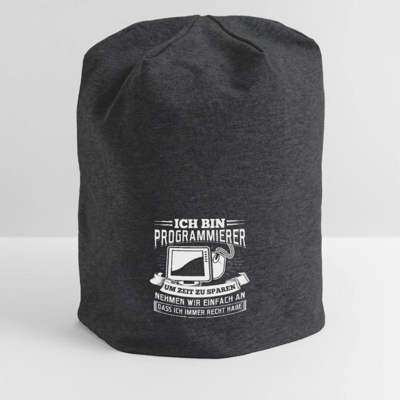 Ich bin Programmierer Coding Linux Nerd Jersey-Beanie