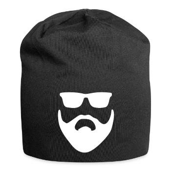 Bart - Jersey-Beanie - Schwarz - Vorne
