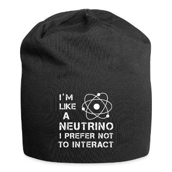 Neutrino physics - Jersey Beanie - black - Front