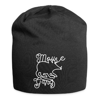 Mouse Gang - Jersey-Beanie - Schwarz - Vorne