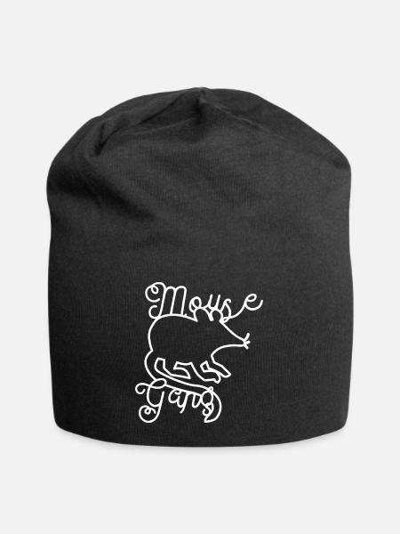 Mouse Gang - Jersey-Beanie - Schwarz