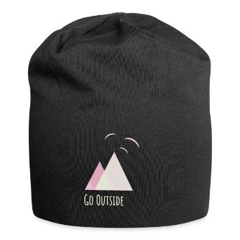 Parapente parapente montagnes outdoor - Bonnet en jersey - noir - Devant