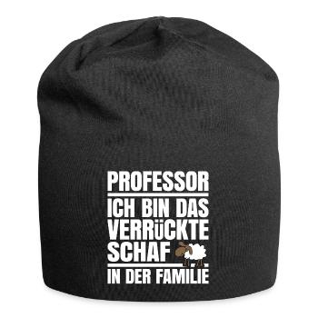 Professor Professoren prof Dienstjubiläum - Jersey-Beanie - Schwarz - Vorne