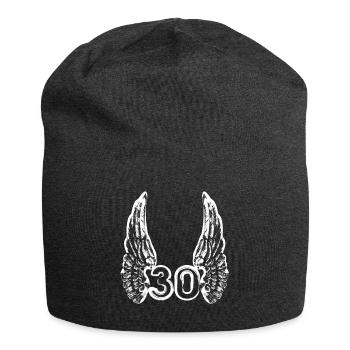 Anniversaire 30 ans - Bonnet en jersey - charbon - Devant