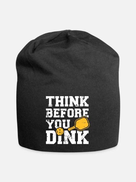 Pickleball - Jersey-Beanie - Schwarz