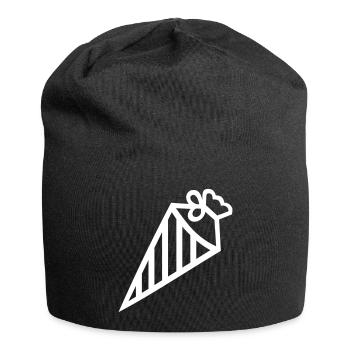Sugar bag - Jersey Beanie - black - Front