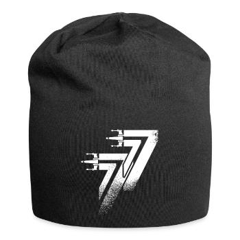 1977 Birthday - Jersey Beanie - black - Front