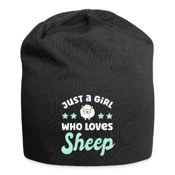 Sheep Sheep - Jersey Beanie - black - Front