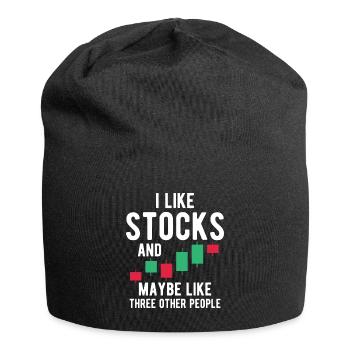 stock exchange - Jersey Beanie - black - Front