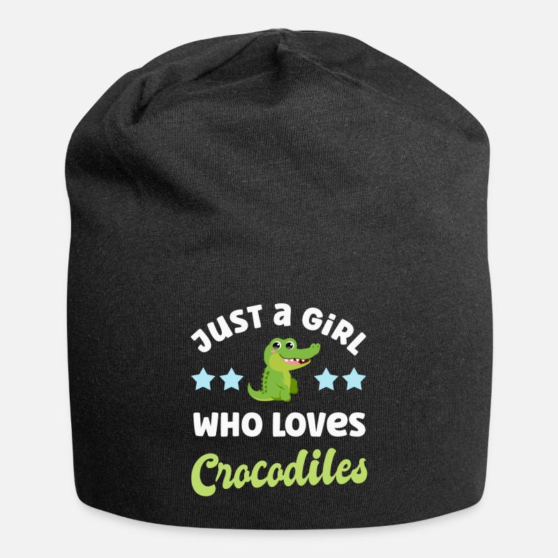 Crocodile Crocodiles - Bonnet en jersey - noir