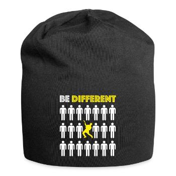 Be Different | Guitar, Music, Concert, Festival - Jersey Beanie - black - Front