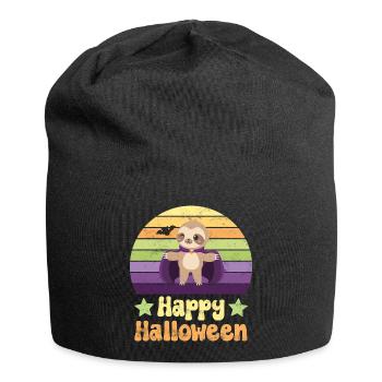 Halloween Vampir Dracula - Jersey-Beanie - Schwarz - Vorne