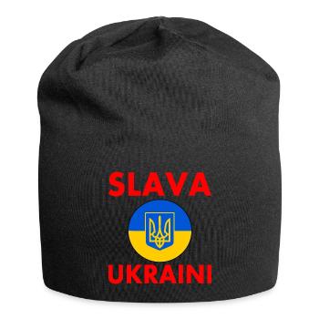 Ukraine - Jersey-Beanie - Schwarz - Vorne