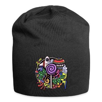 Hippy - Jersey Beanie - black - Front