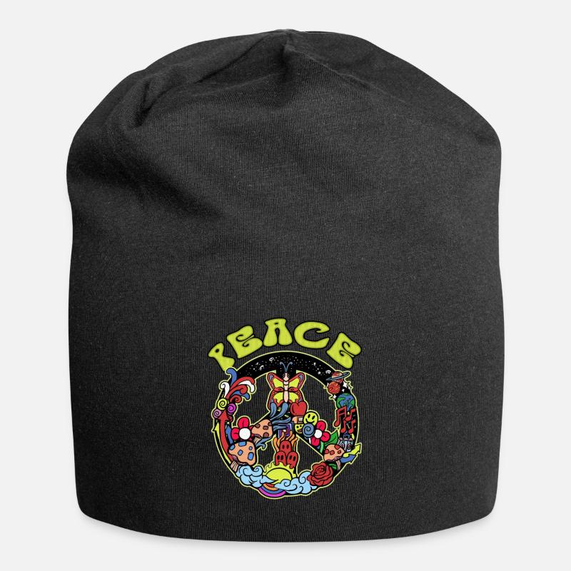 Hippy - Jersey Beanie - black