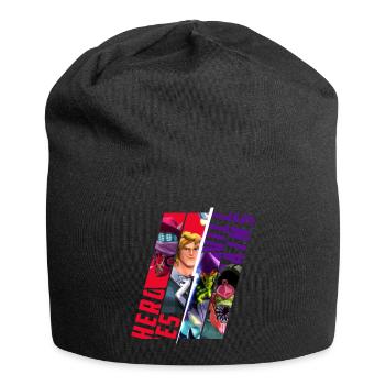 Masters Of The Universe He-Man Contre Skeletor - Bonnet en jersey - noir - Devant