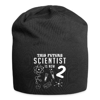 Diese wissenschaftliche Zukunft ist 2 - Jersey-Beanie - Schwarz - Vorne