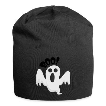 Gespenst - Jersey-Beanie - Schwarz - Vorne