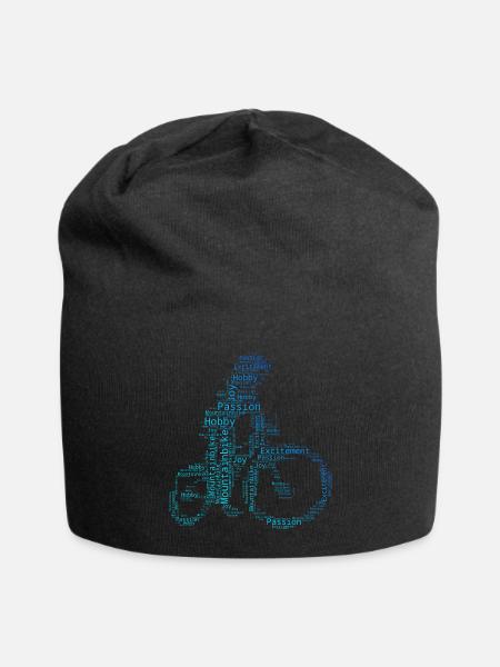 Radfahrer Radsport MTB Herren Mountainbike - Jersey-Beanie - Schwarz