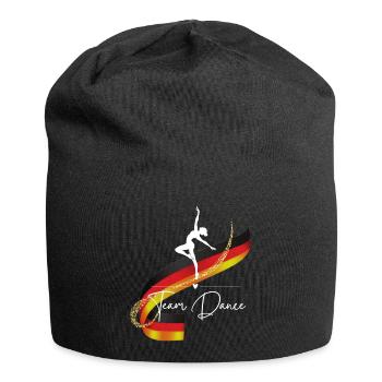 Dance, Team Dance, Tanzen verbindet, Geschenk - Jersey-Beanie - Schwarz - Vorne