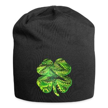 klee e 35 - Jersey-Beanie - Schwarz - Vorne
