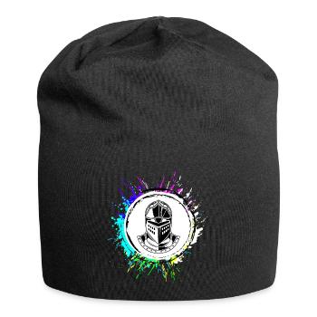 Ritter Helm - Jersey-Beanie - Schwarz - Vorne