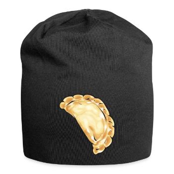 Pierogi polonais - Bonnet en jersey - noir - Devant